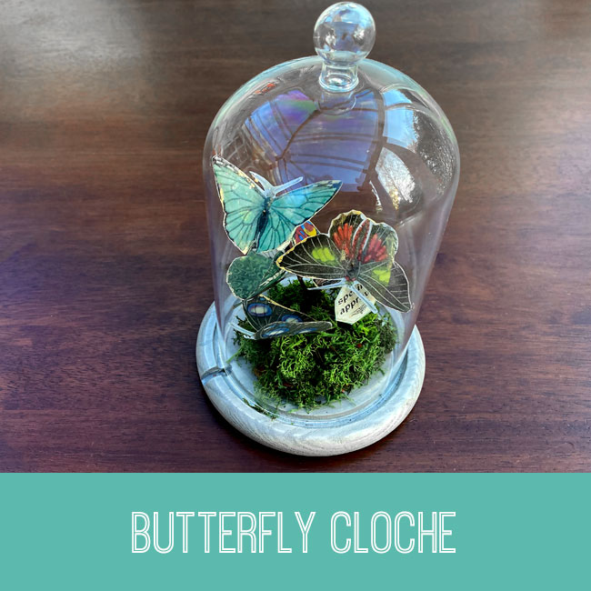 Butterfly Cloche craft tutorial