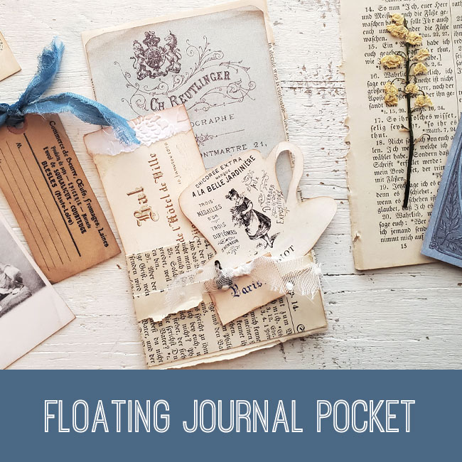 Floating Journal Pocket Craft Tutorial
