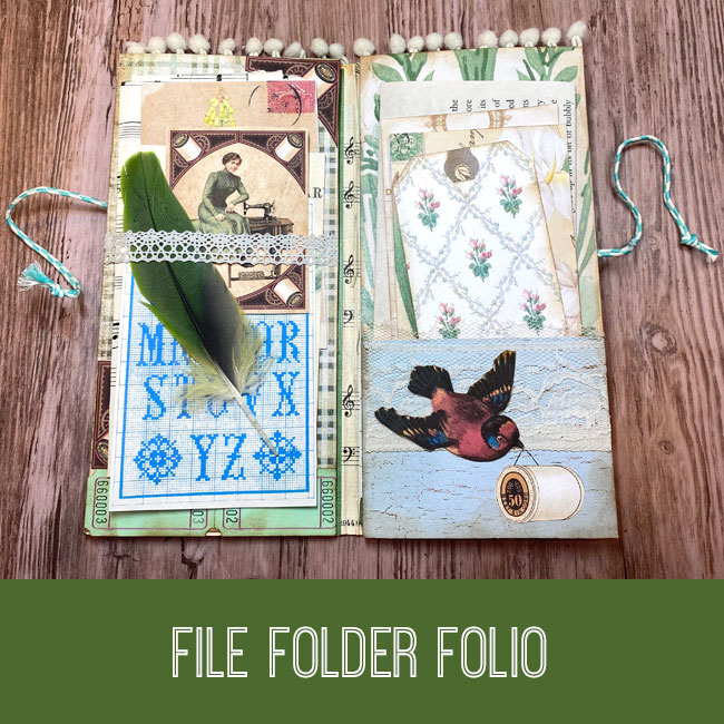File Folder Folio Craft Tutorial