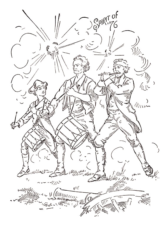 4 of july coloring pages