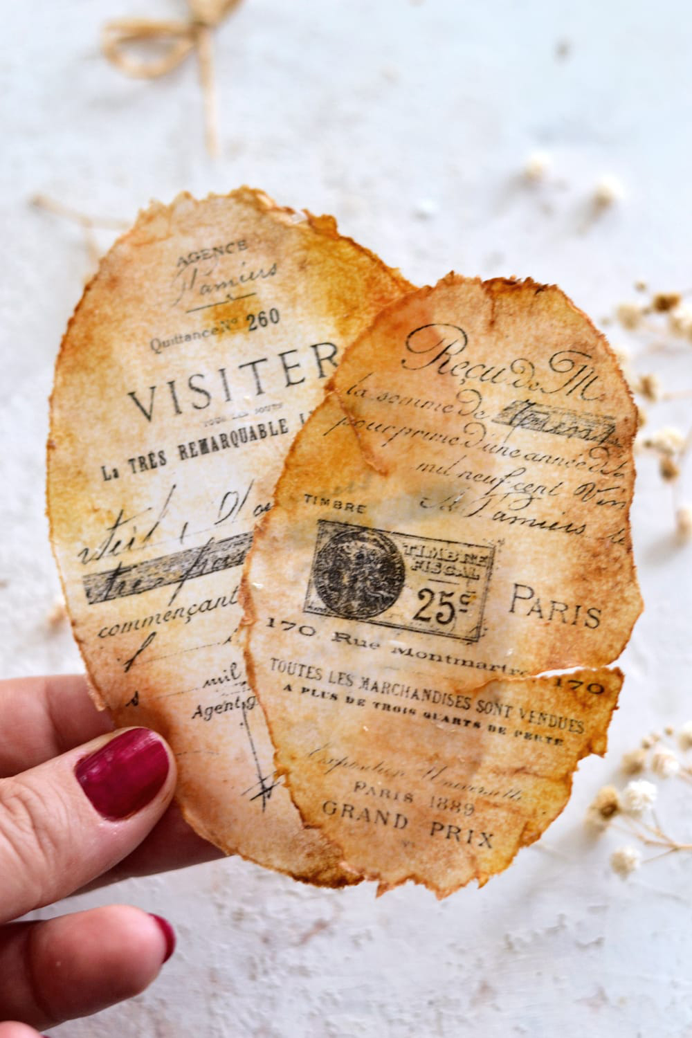 How to Make Old Parchment Paper! - The Graphics Fairy