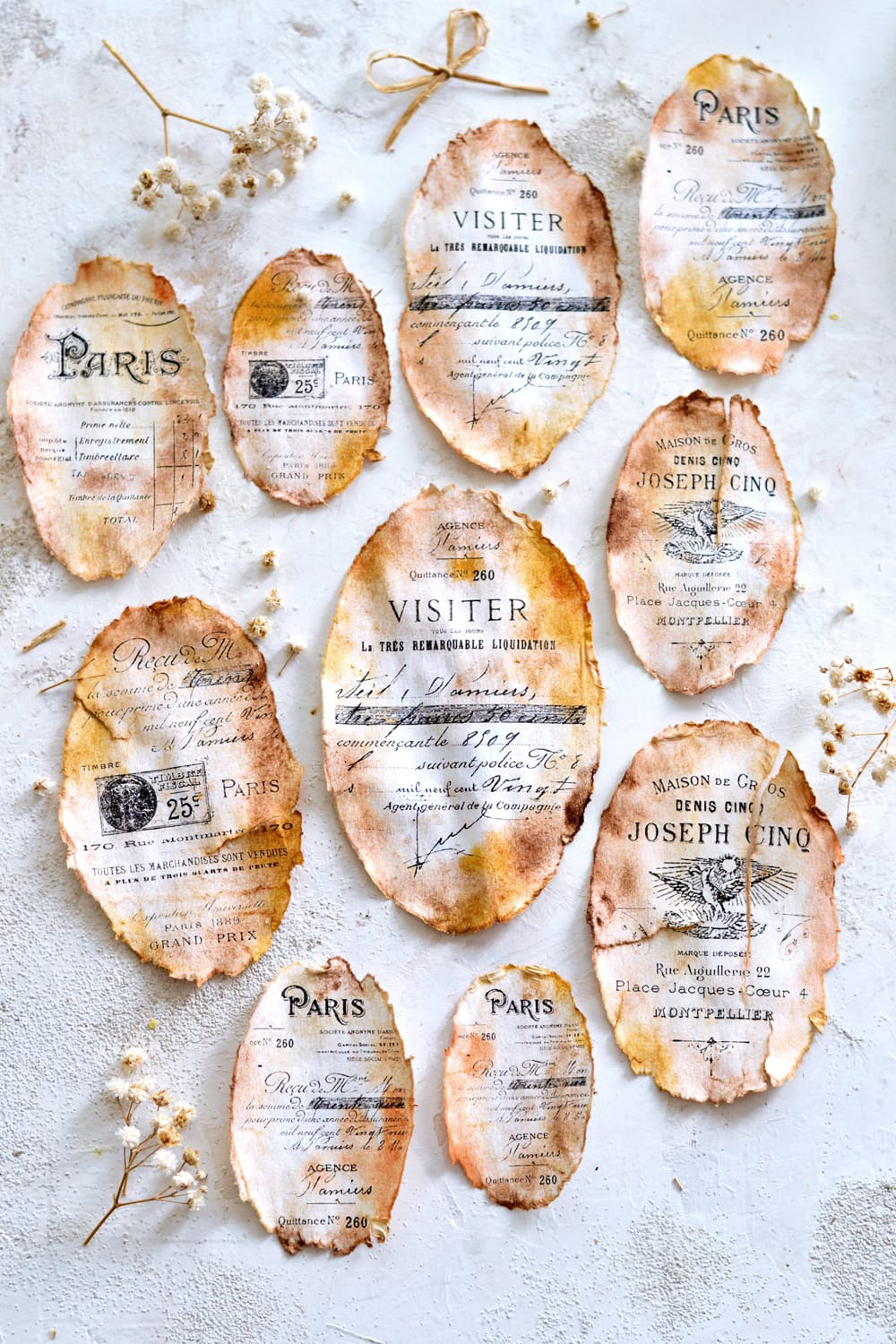 How to Make Old Parchment Paper! - The Graphics Fairy