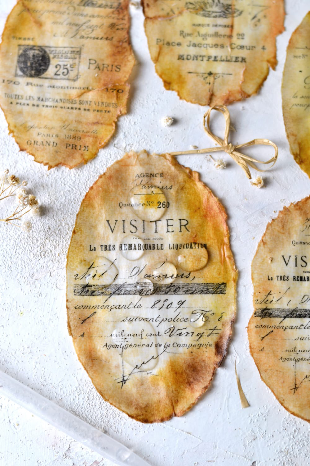 How to Make Old Parchment Paper! - The Graphics Fairy