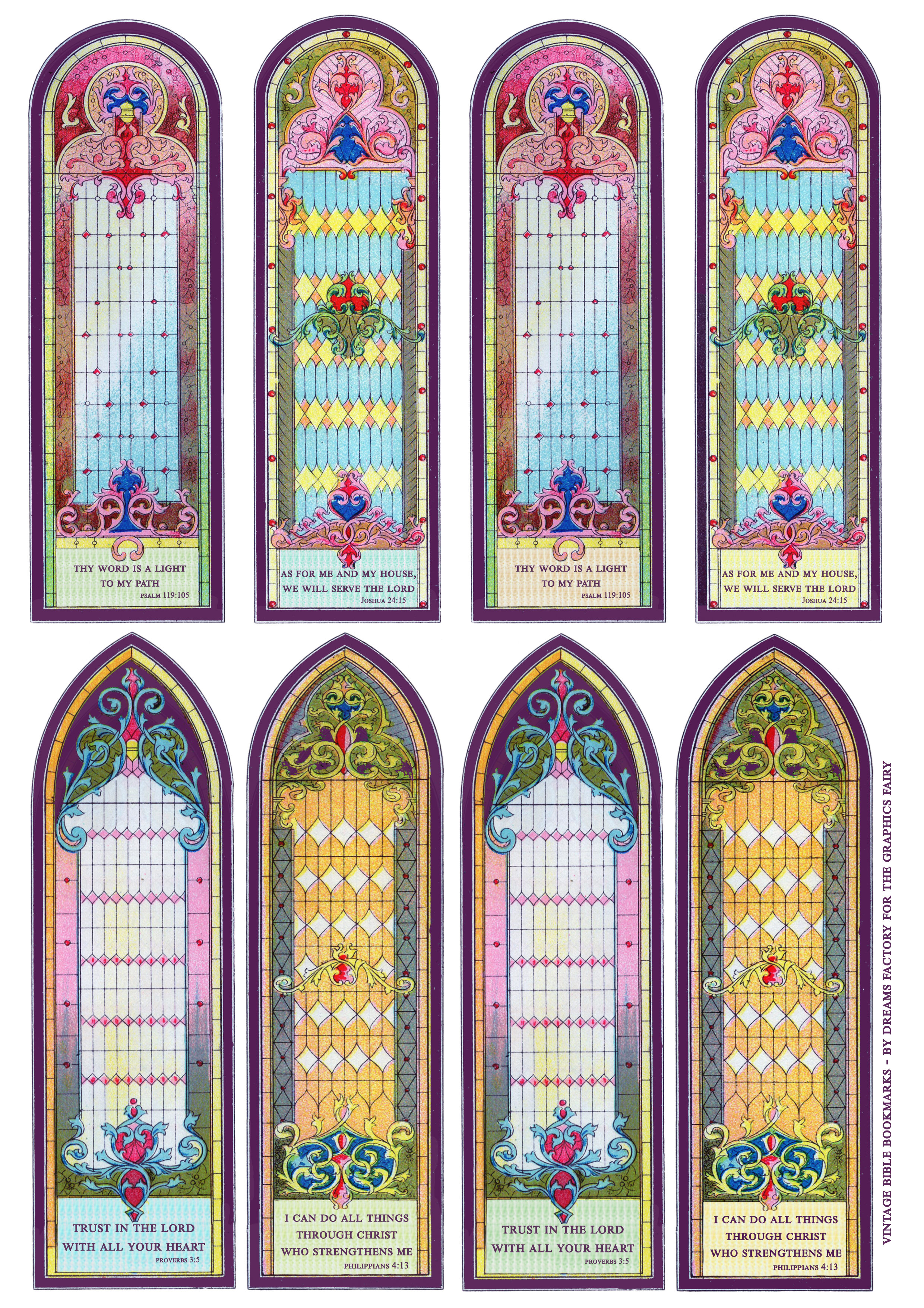 Stained Glass Bookmarks, Kids' Crafts