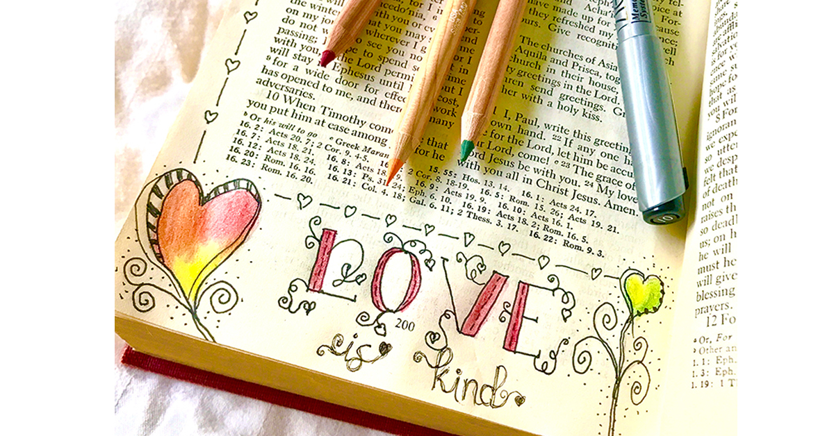 Scripture Doodle Art Journal for Kids and Adults, Faith Devotional