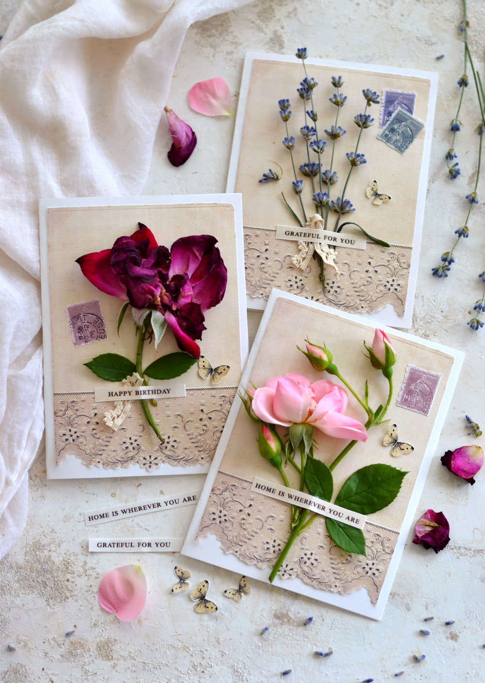 Homemade Flower Card Ideas for Mom