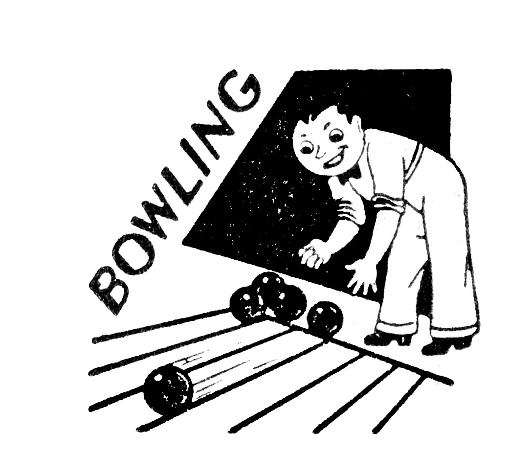 old spice chinese lady bowling clipart