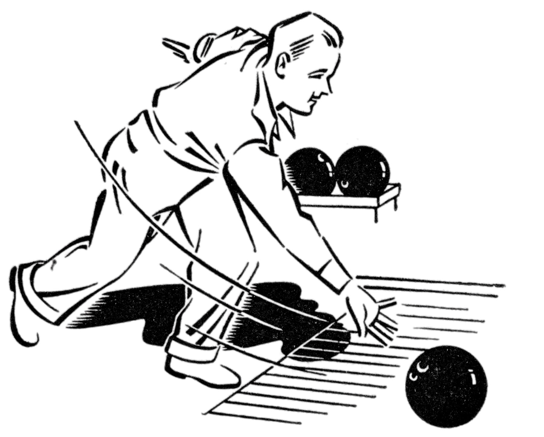 old spice chinese lady bowling clipart