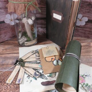 Junk journal cover and folio