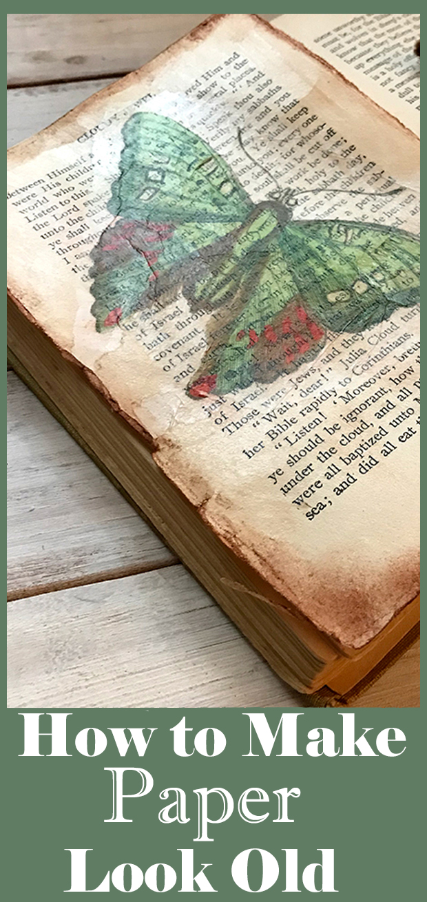 How To Make An Old Journal Cover