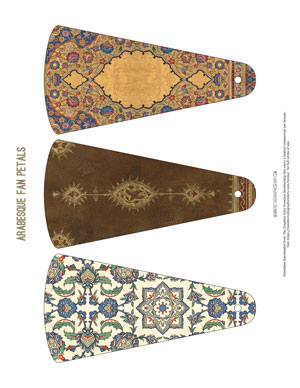 Arabesque Designs printable Fan Petals