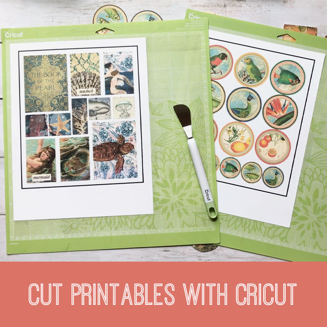 Cut Printables with a Cricut