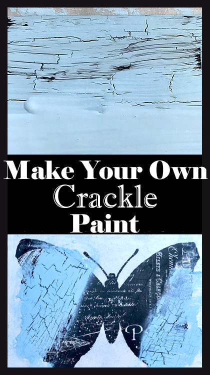 Make your own Crackle Paint