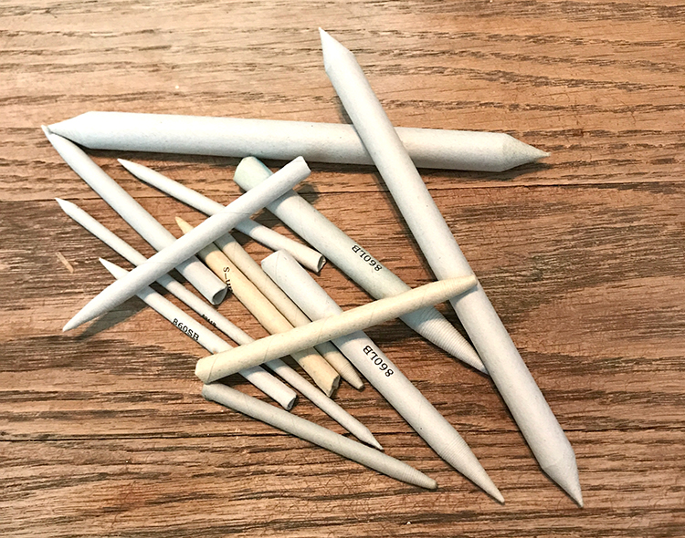 Blending or Smudge Sticks for Drawing