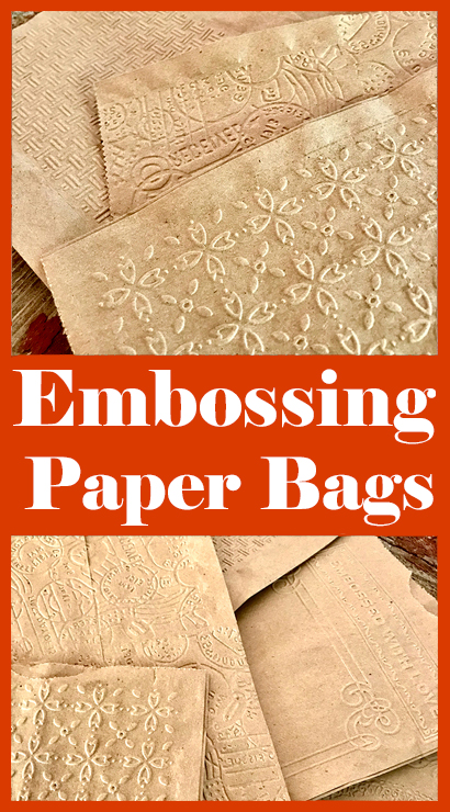 Embossing Paper Lunch Bags