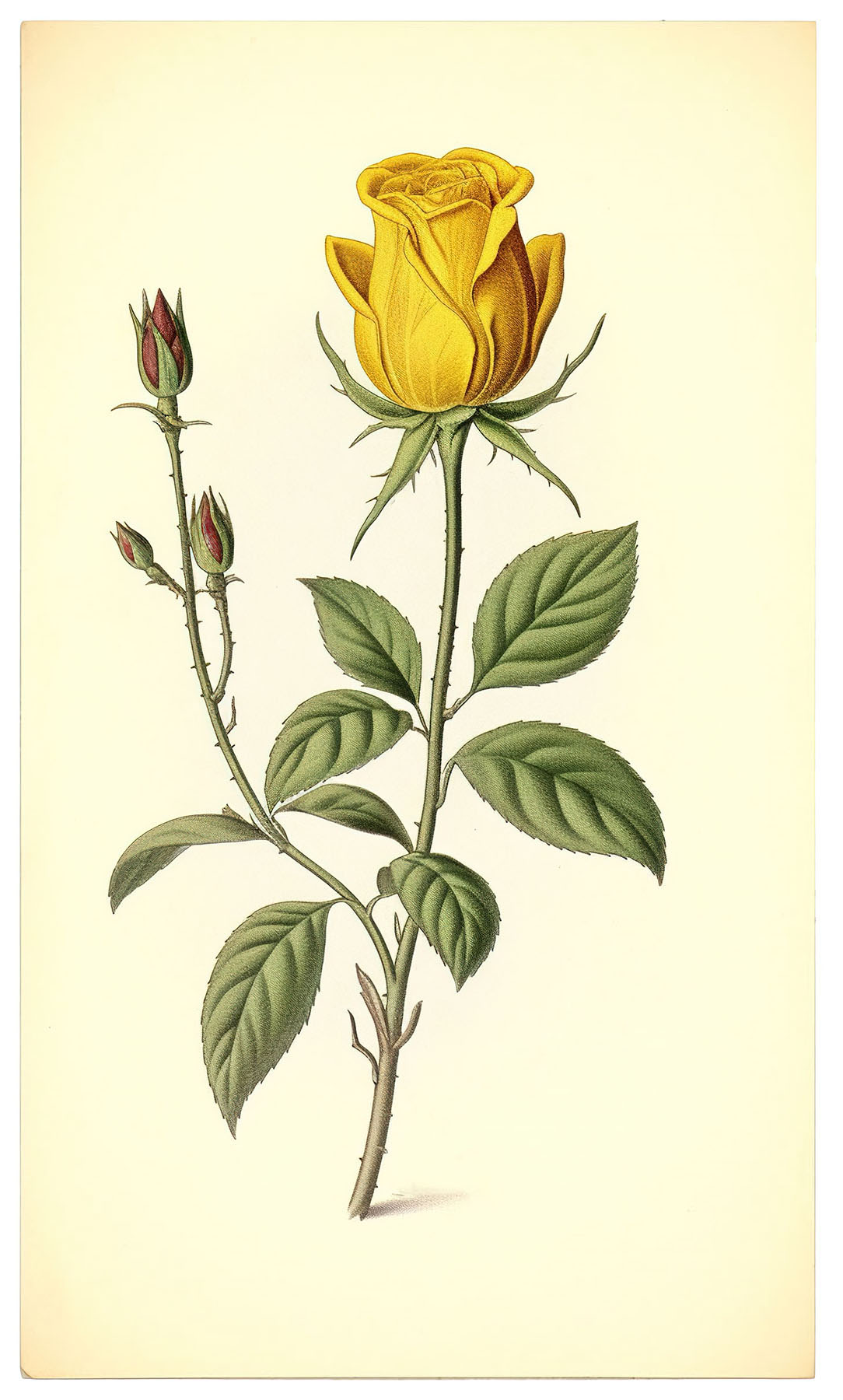 Rosebud Yellow