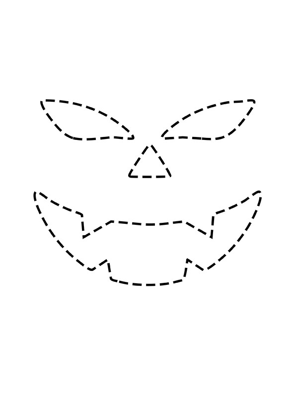 scary clown pumpkin carving stencils