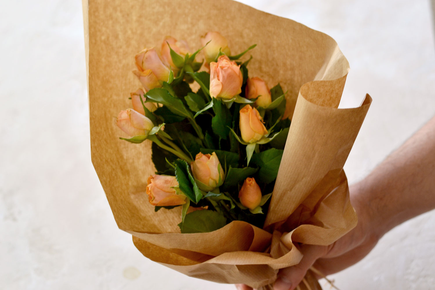 HOW I WRAP BOUQUETS IN PAPER  KRAFT / BROWN PAPER BOUQUET