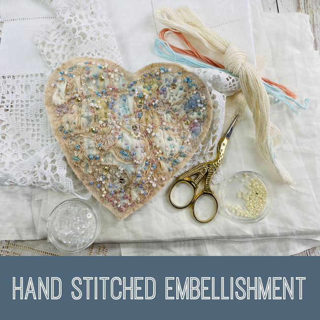 Hand Stitched Embellishment Tutorial