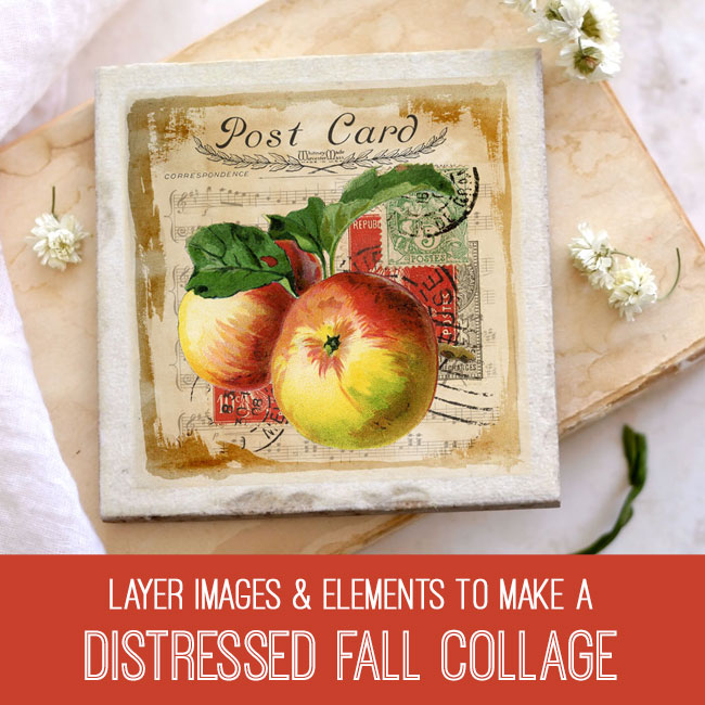 Distressed Fall Collage PSE Tutorial