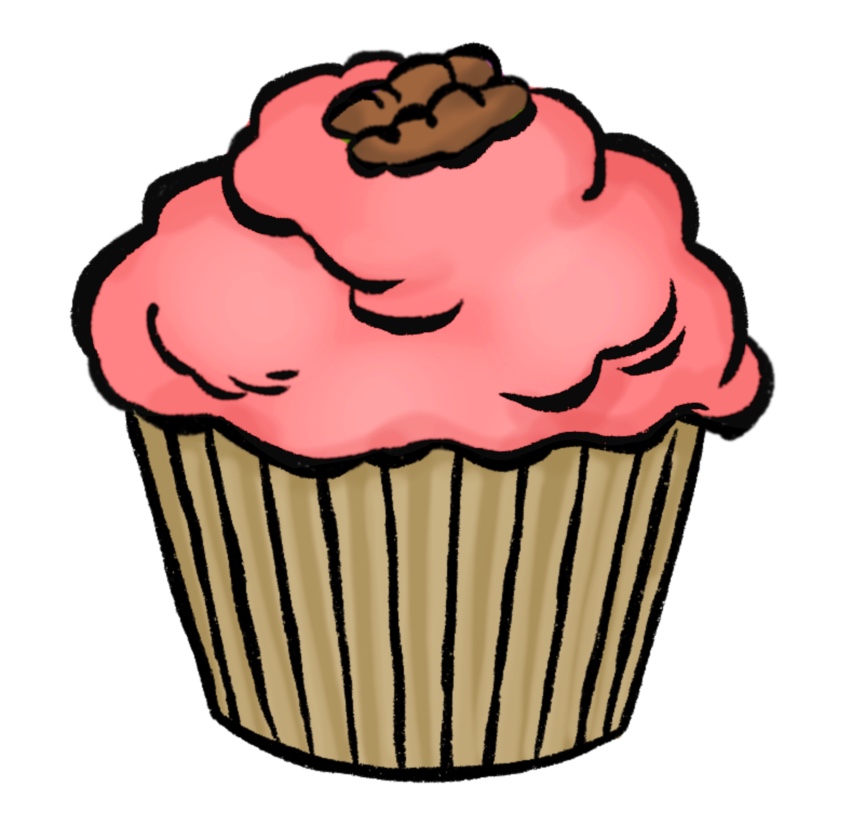 Cupcake Drawing {5 Easy Steps}! The Graphics Fairy