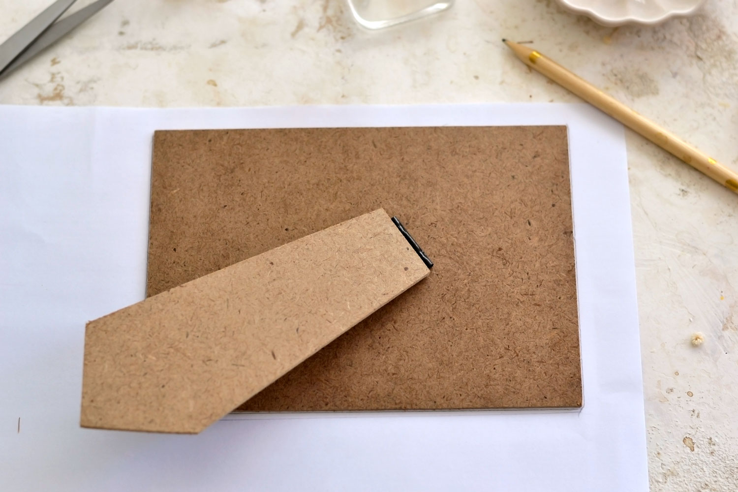 Mod Podge Sheer Colors DIY Dry Erase Board