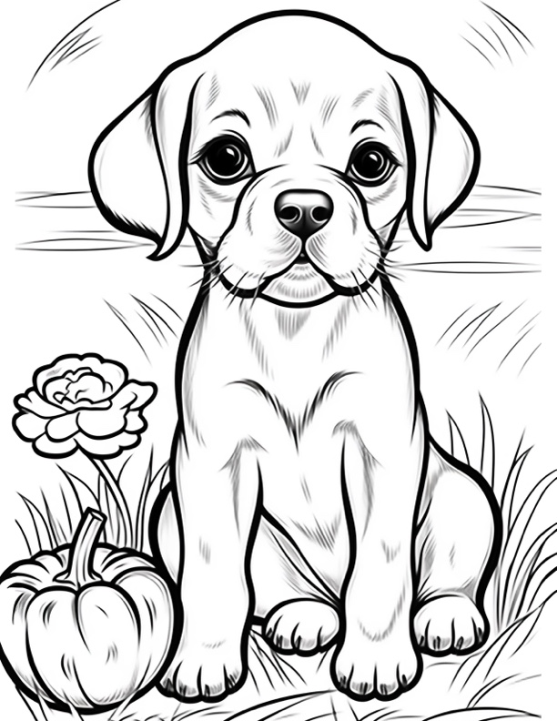 12 Free Printable Cute Coloring Pages