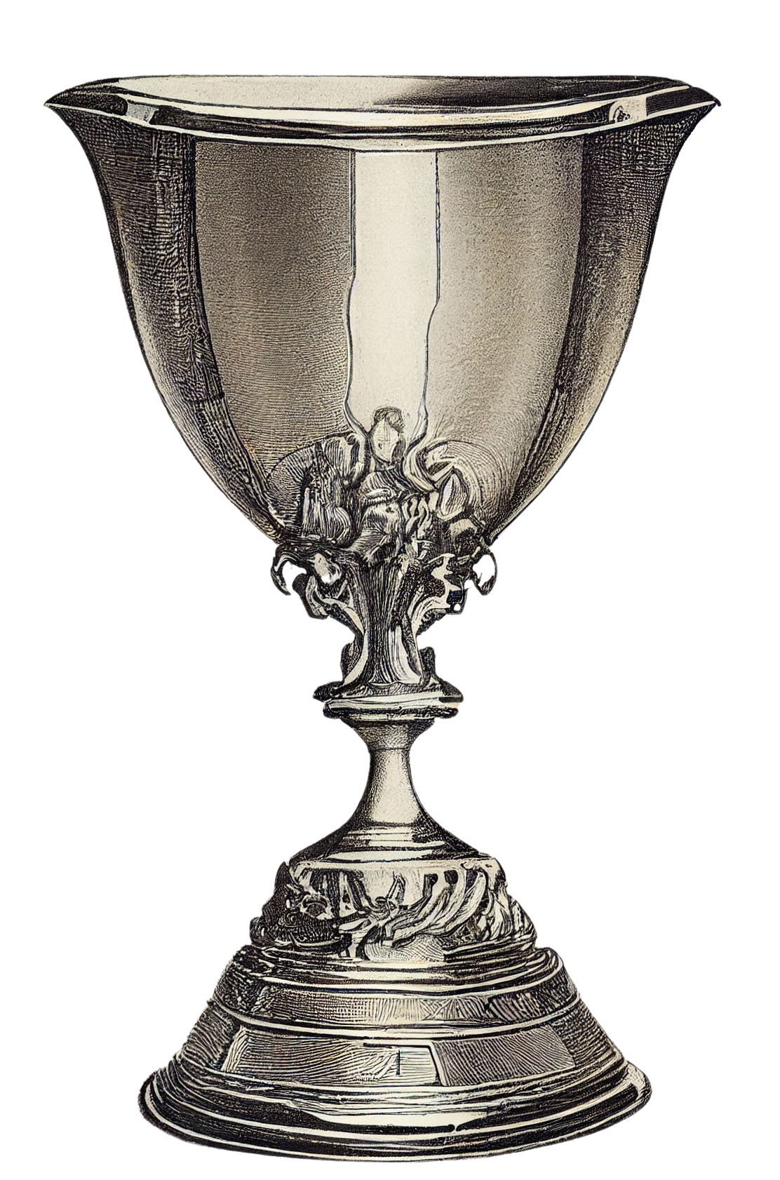 Silver Trophy Clipart