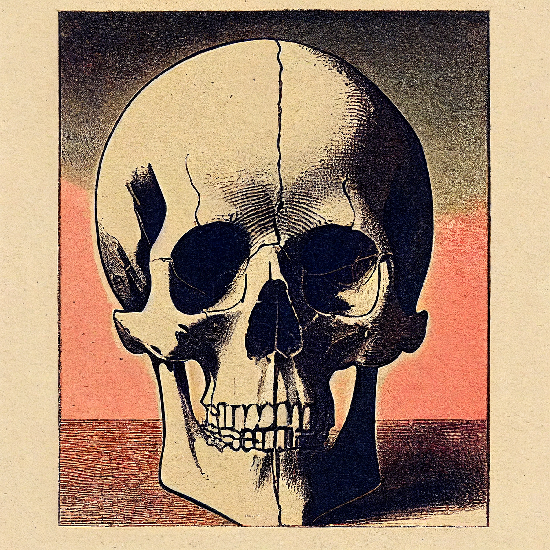 Skull Clipart in color