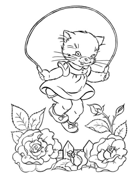 10 Cute Coloring Pages! - The Graphics Fairy