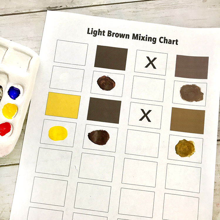 How to make brown colour, What colours make brown?, Brown color mixing
