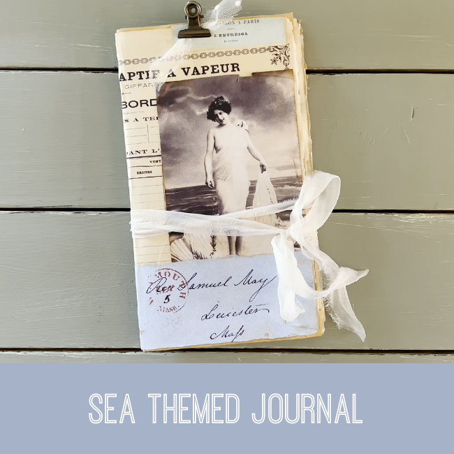 Sea Themed Journal Craft Tutorial