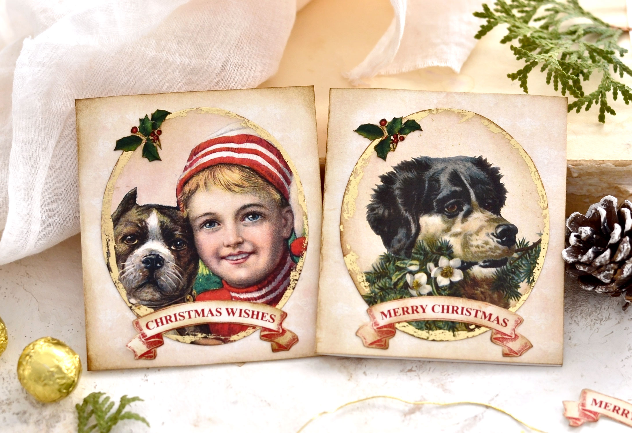 Spreading Holiday Cheer with Custom Dog Christmas Cards