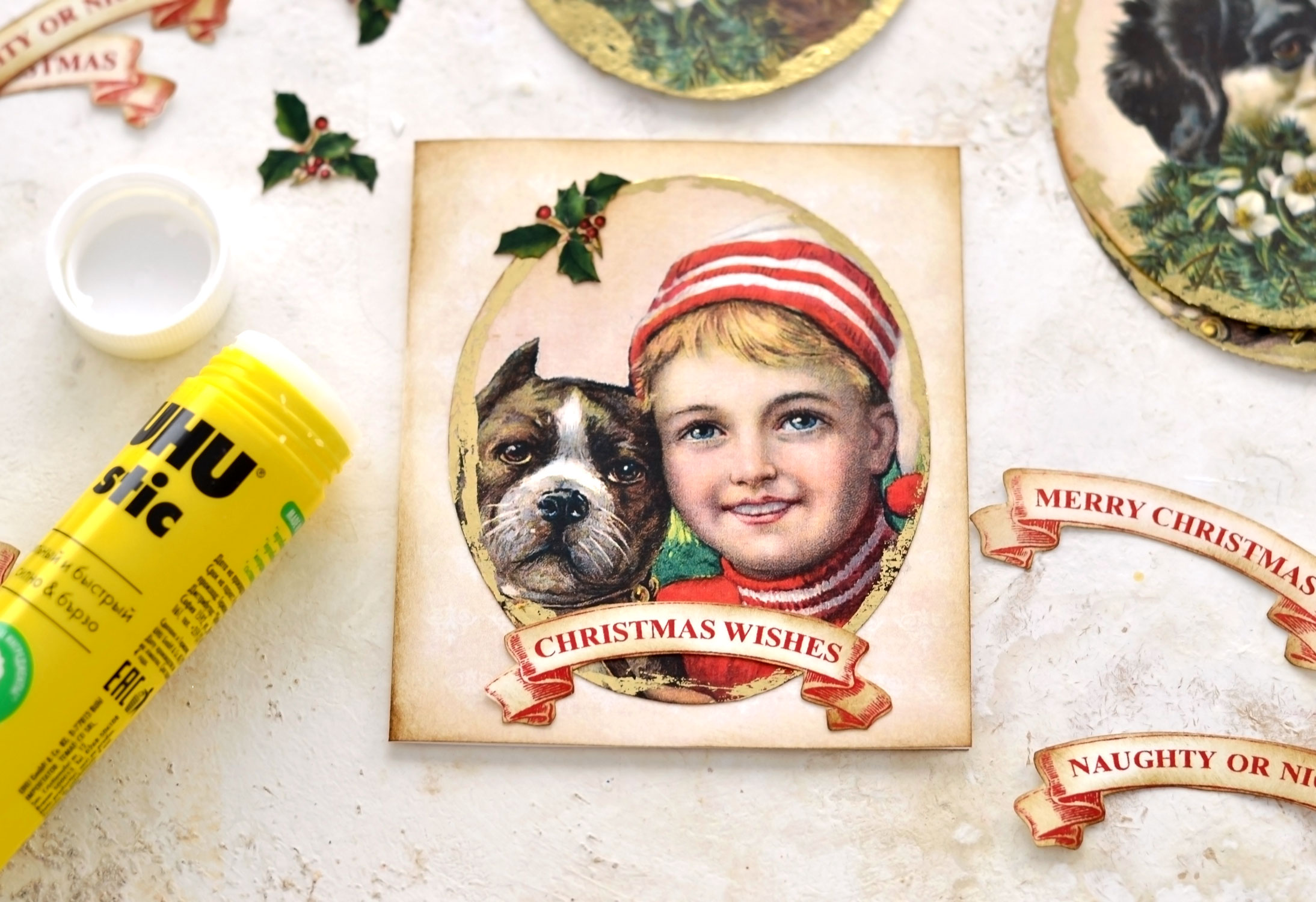 Dog Christmas Card Ideas! - The Graphics Fairy