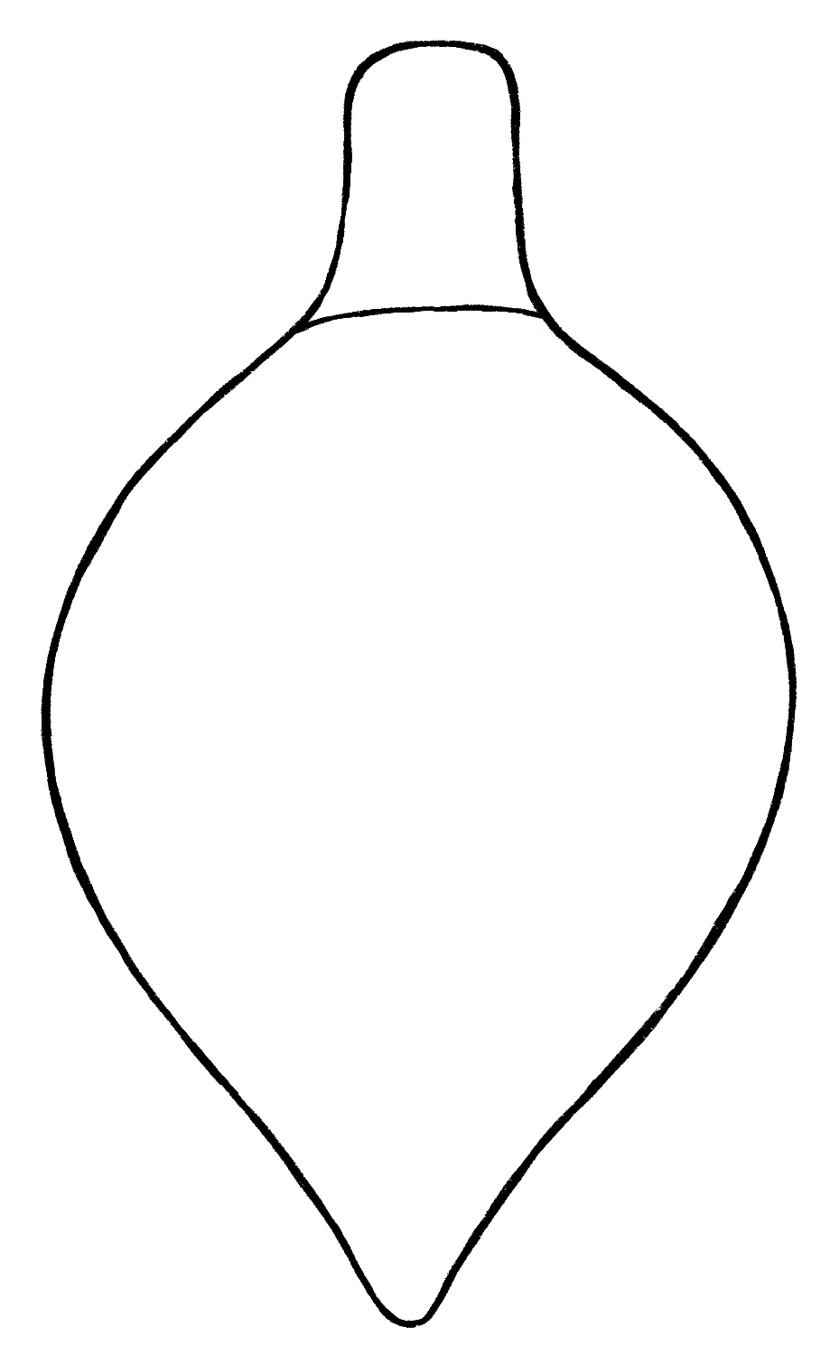 christmas ornament drawing