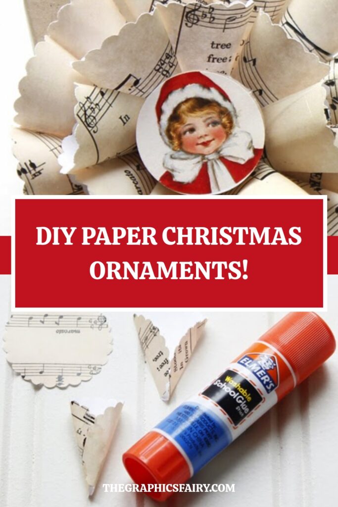 DIY Paper Christmas Ornaments