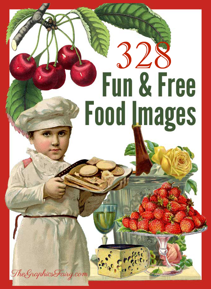 328 Free Food Clipart! - The Graphics Fairy