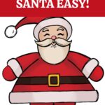 How to Draw Santa Pin