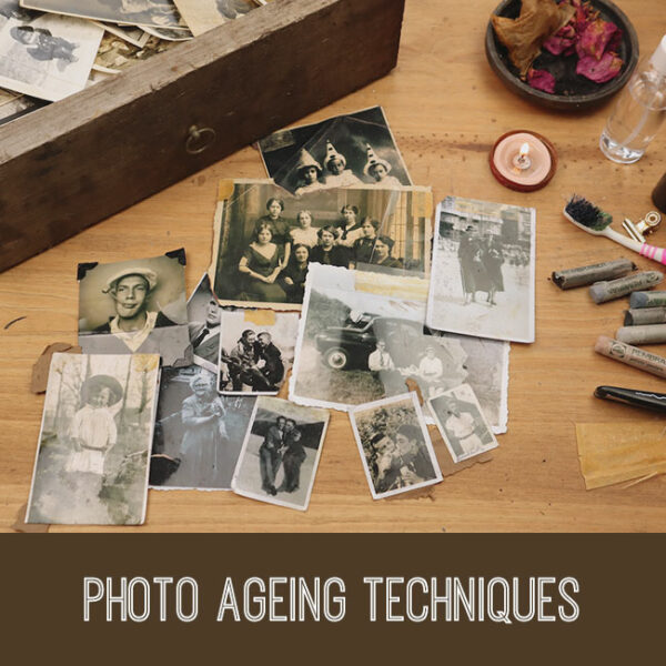 Photo Ageing Technqiues Craft Tutorial