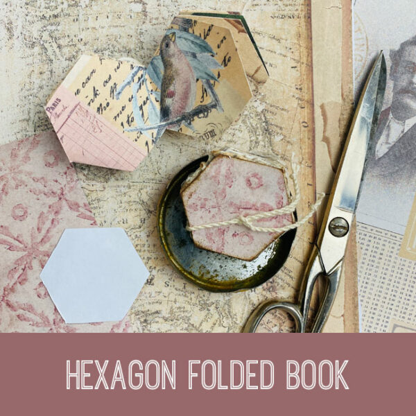 Hexagon Folded Book Craft Tutorial