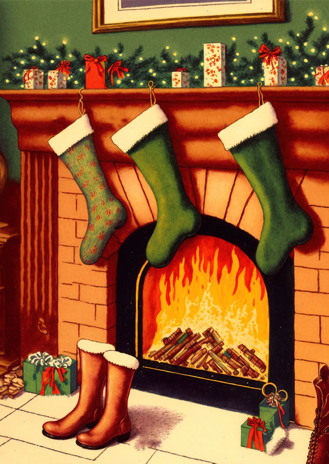 Christmas Eve Stockings Image