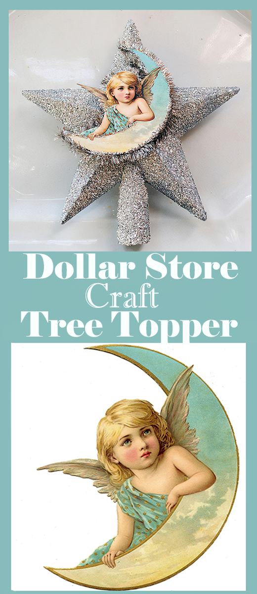 SIMPLE SPARKLY STAR TREE TOPPER Mad in Crafts