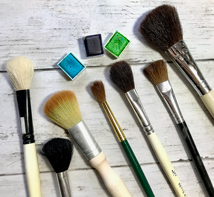 Watercolor Mop Brushes