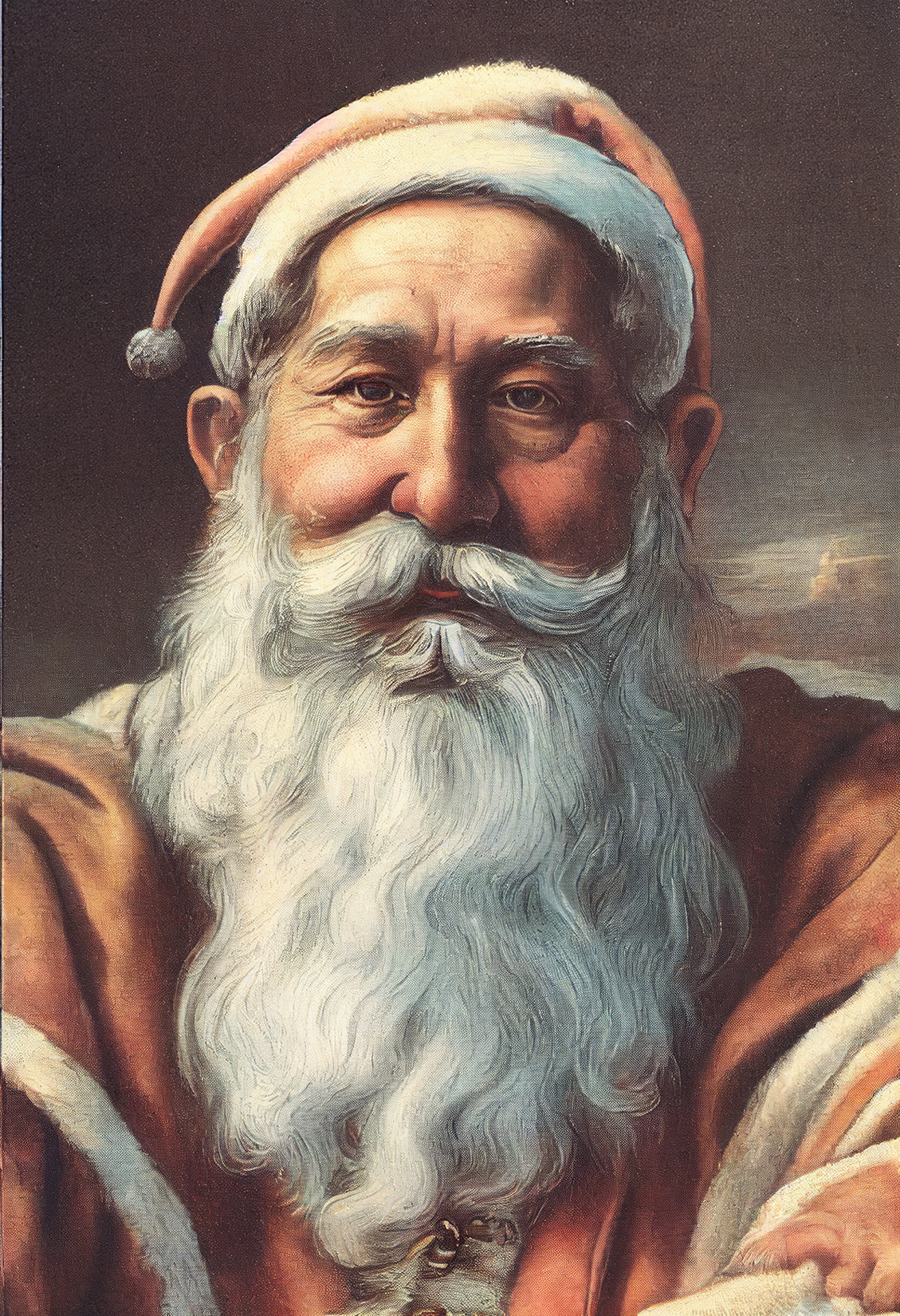 Old World Santa with Beard