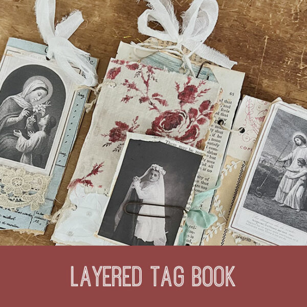 Layered Tag Book Craft Tutorial