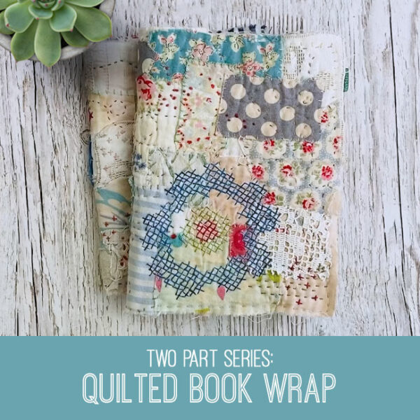 Quilted Book Wrap Craft Tutorial