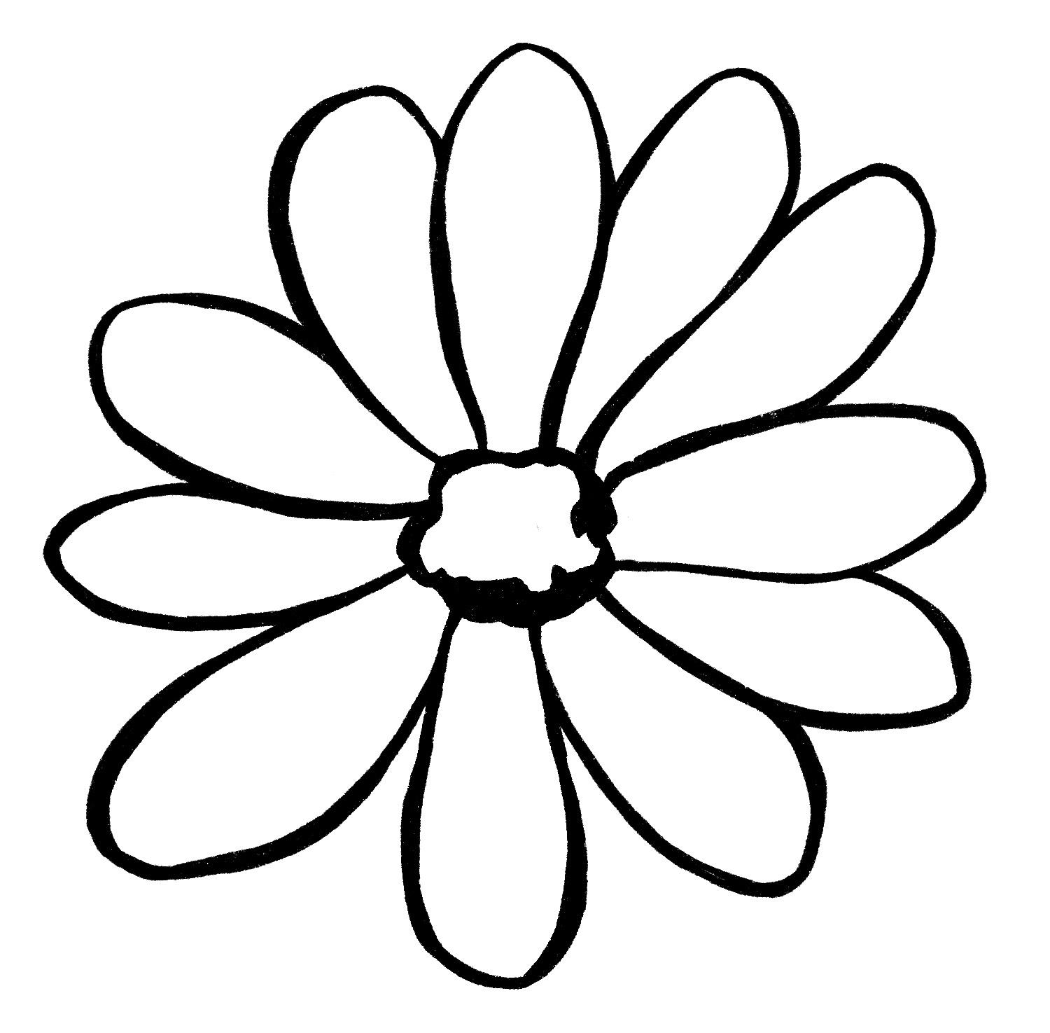 How To Make A Flower Drawing {5 Easy Steps}! - The Graphics Fairy