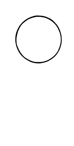 Step 1 of Lesson - draw a circle