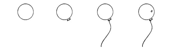 Draw Balloons Worksheet