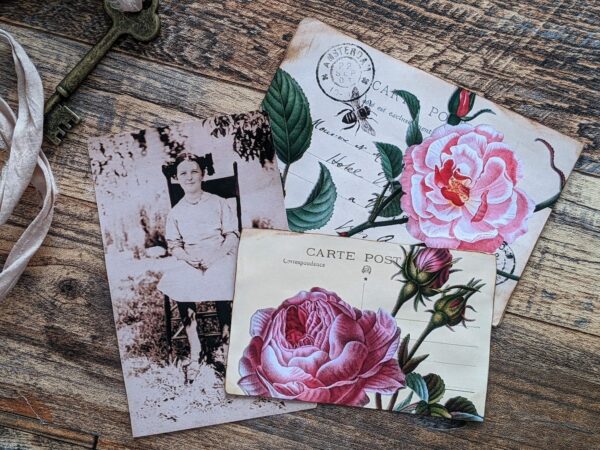 Floral note cards